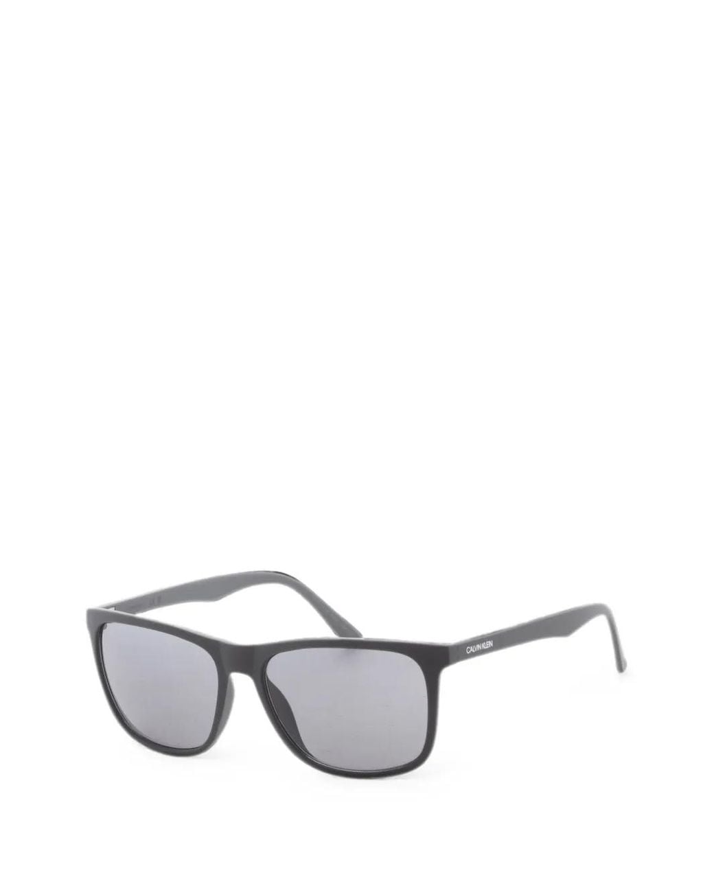 Calvin Klein Gray Lunettes De Soleil À Monture Carrée for men