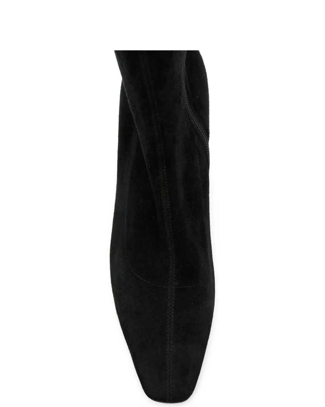 Linda Baumann Black Block-Heel Boots