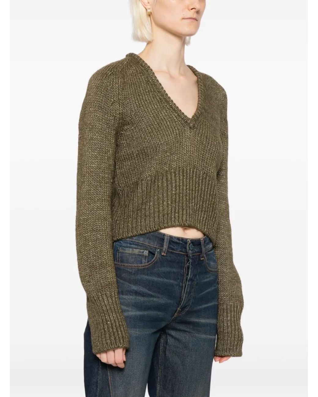 Our Legacy Green Sharp Jumper