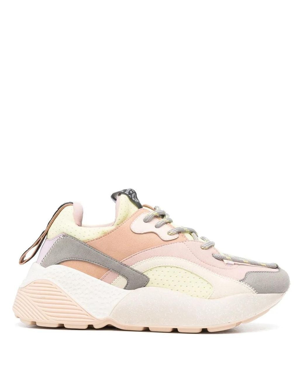 Stella McCartney Pink Eclypse Low-Top Sneakers
