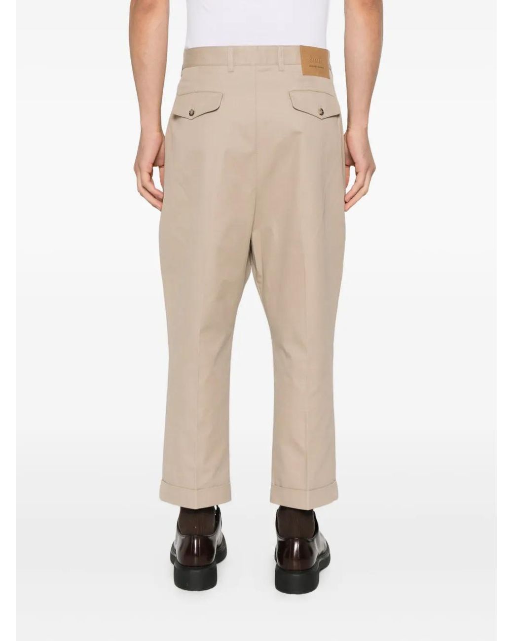 AMI Natural Trousers for men