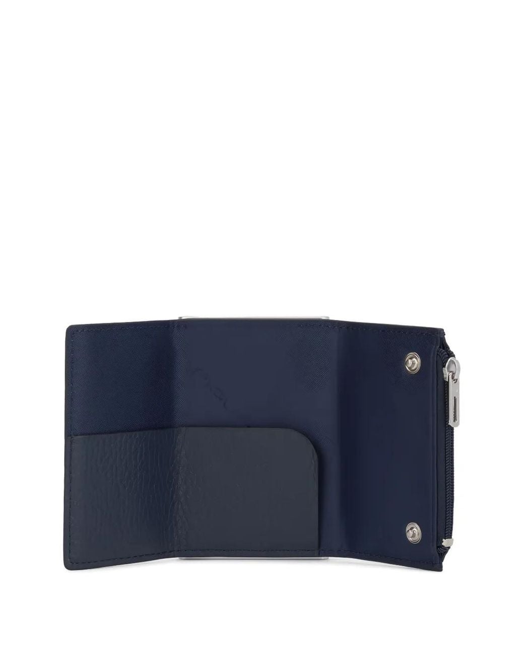 Piquadro Blue Porte-Cartes À Logo Imprimé for men