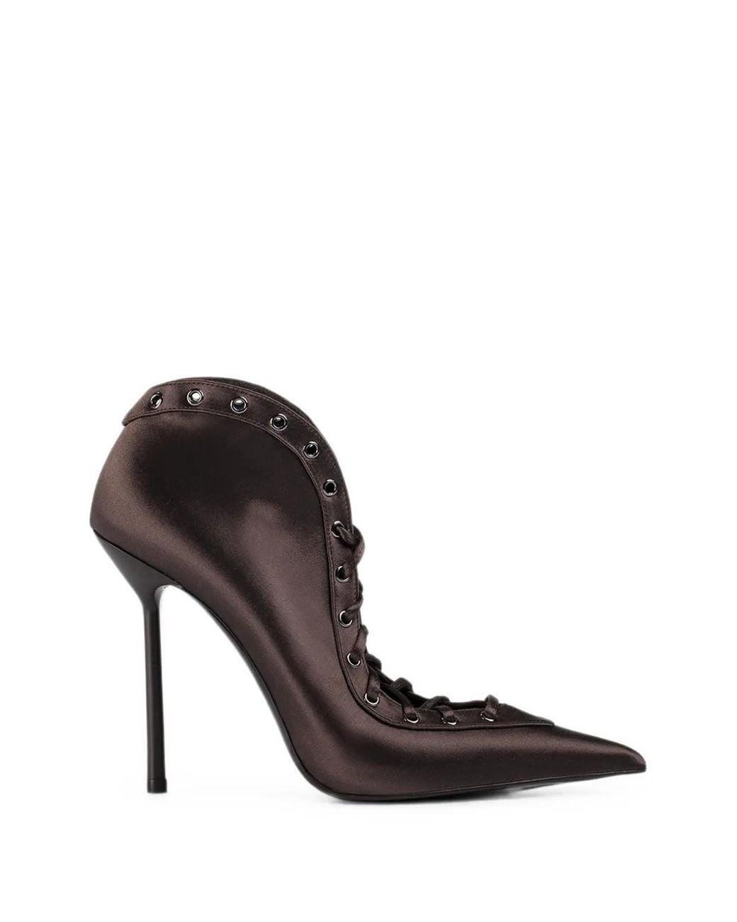 Le Silla Black Colette Lace-Up Ankle Boots