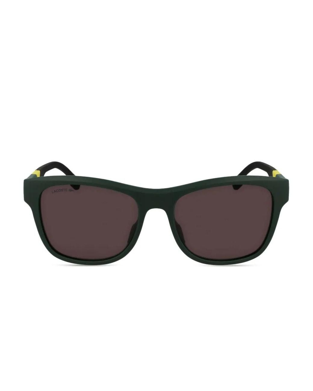 Lacoste Black Logo-Print Sunglasses for men