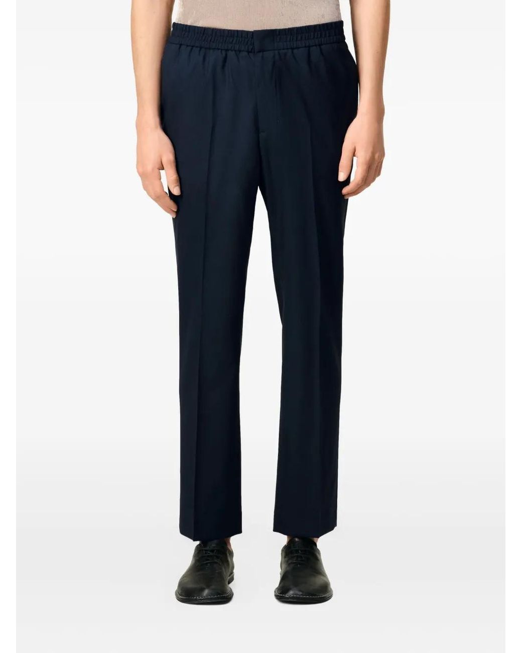 AMI Blue Trousers for men