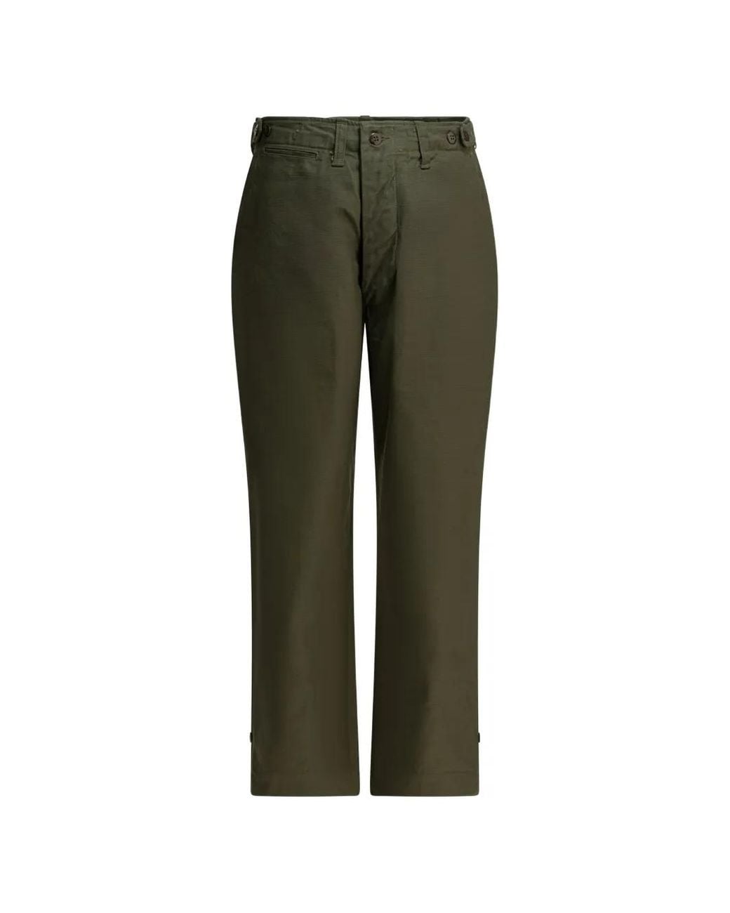 Pantalones M-43 Con Botones Buzz Rickson's de hombre de color Green