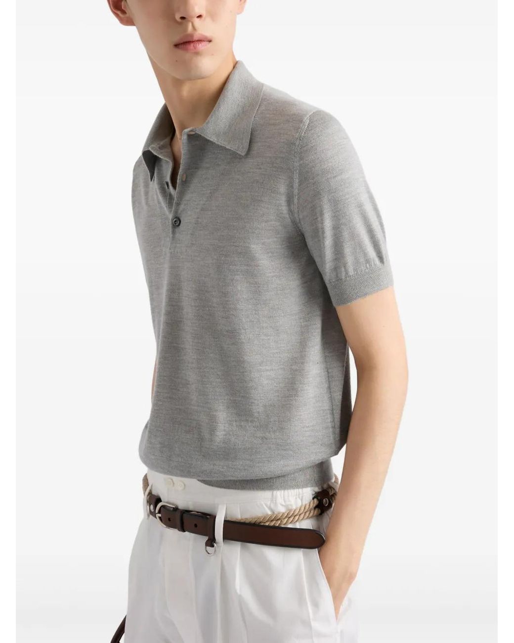 Polo di Prada in Gray da Uomo