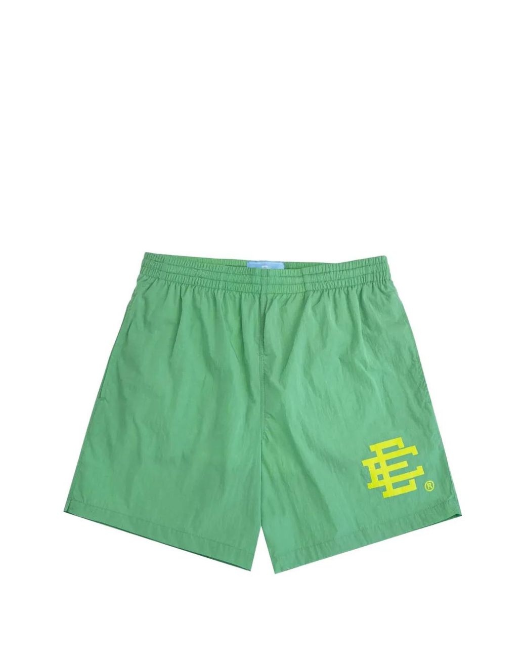Eric Emanuel Green Ee Logo-Print Swim Shorts for men