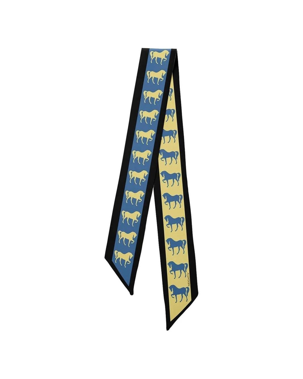 Neightiv Blue Dressage Rhythm Scarf