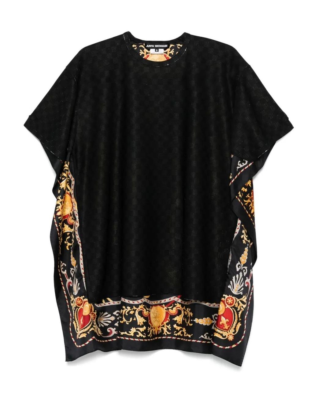Junya Watanabe Black Lurex-Detailed Tunic