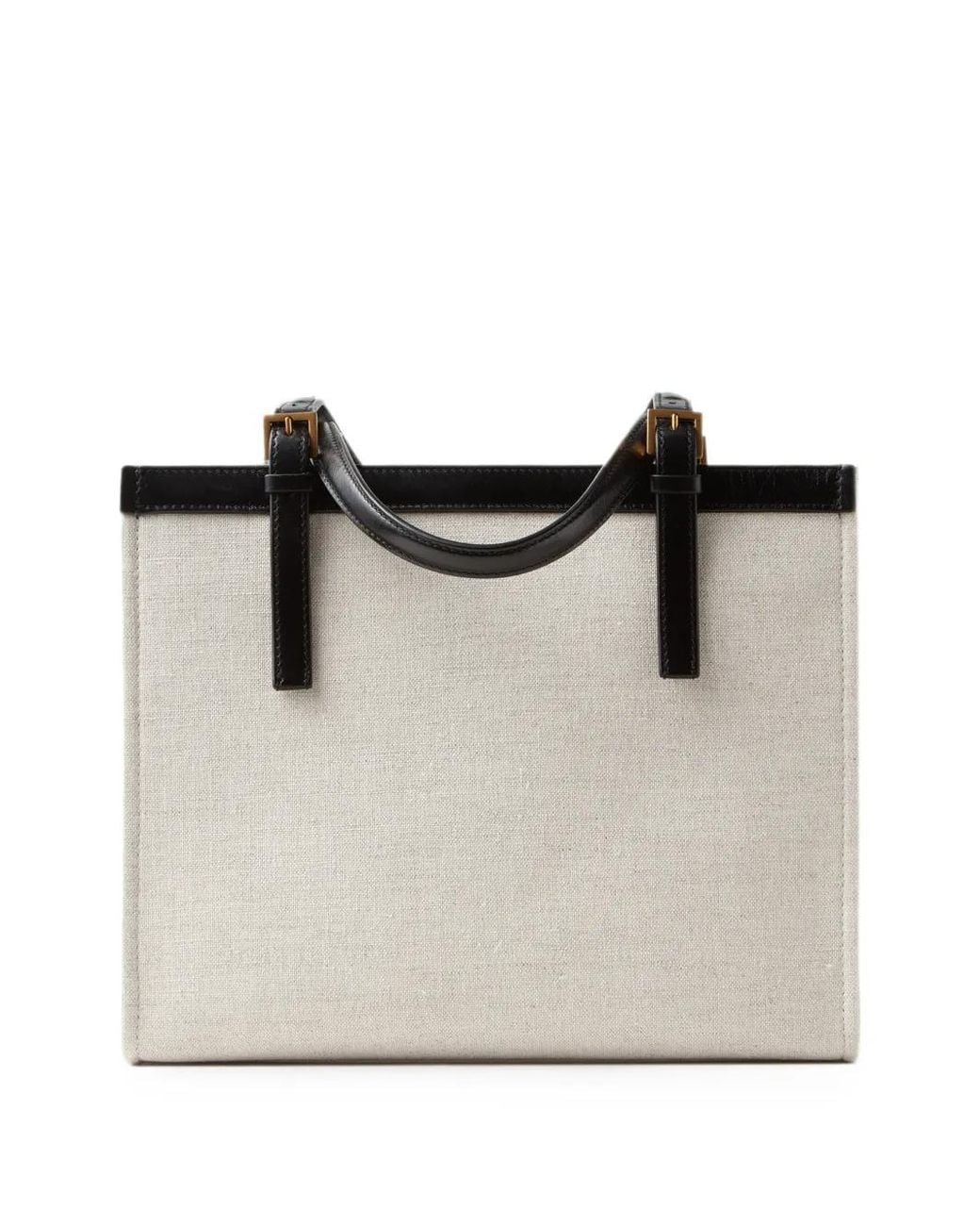 Versace Black Rivière Canvas Tote