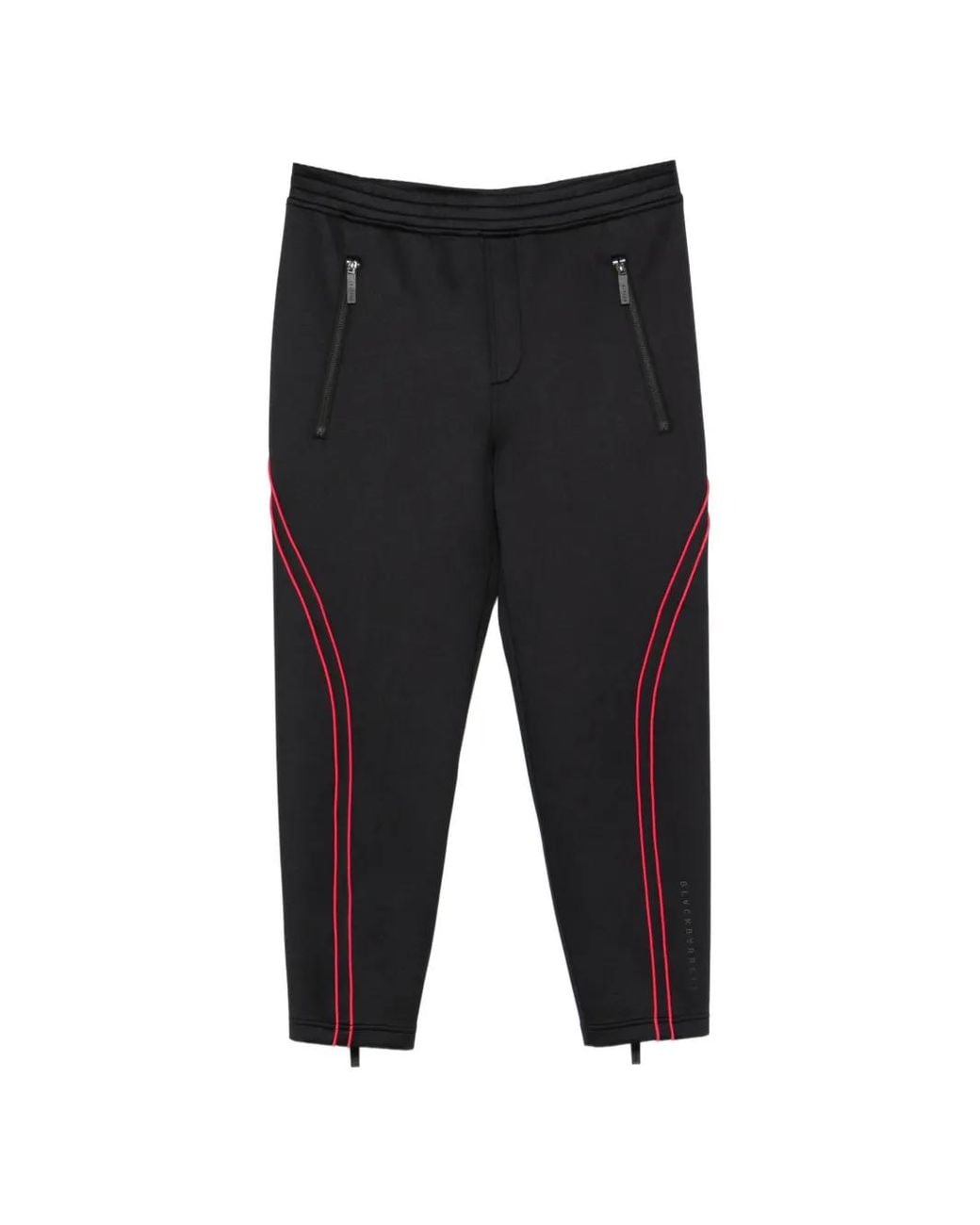 Neil Barrett Black Zip-Pocket Track Pants for men