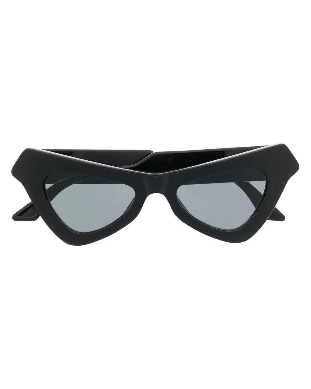 Marni Black Fairy Pool Triangular-Frame Sunglasses