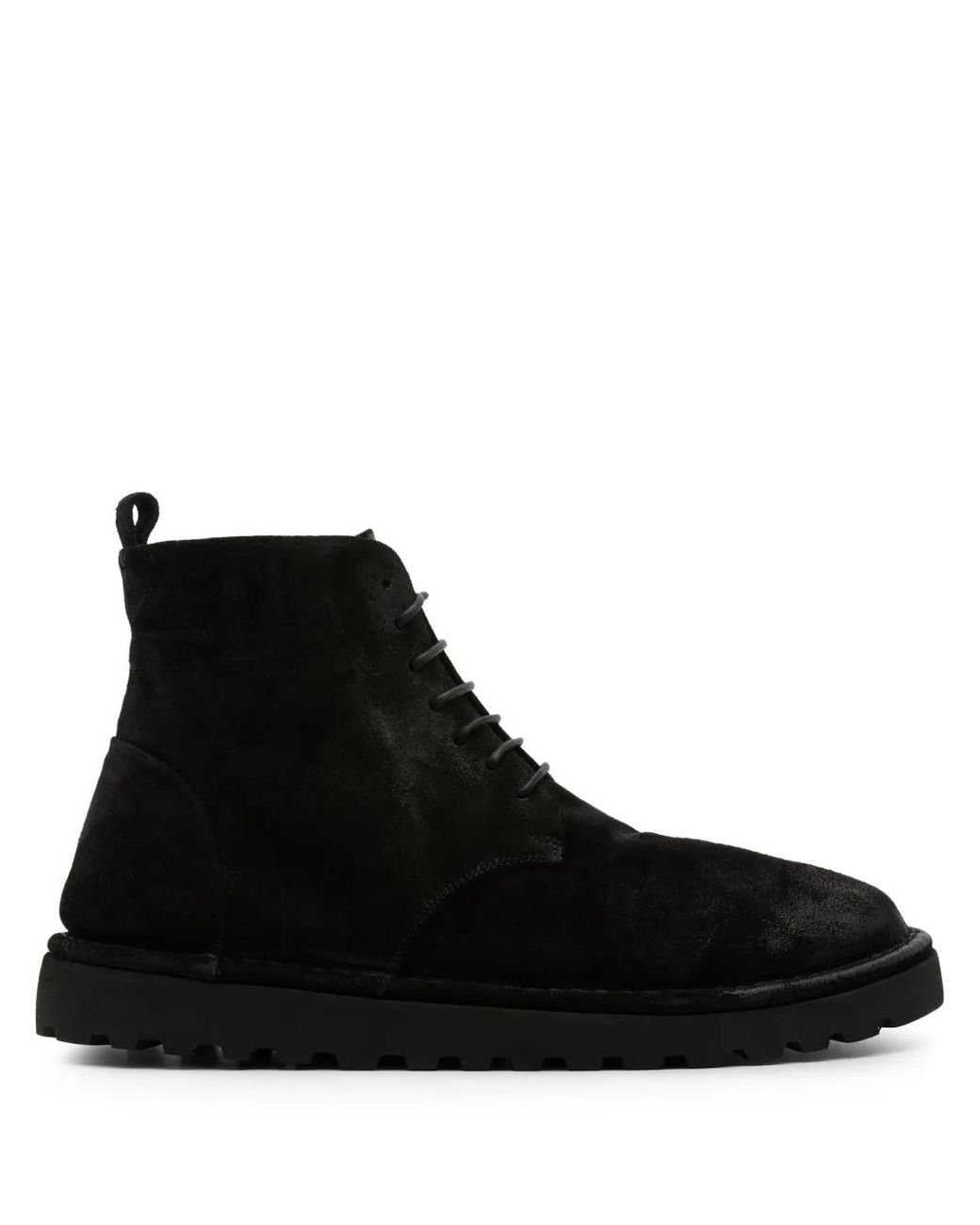 Marsèll Black Sancrispa Alta Desert Boots for men