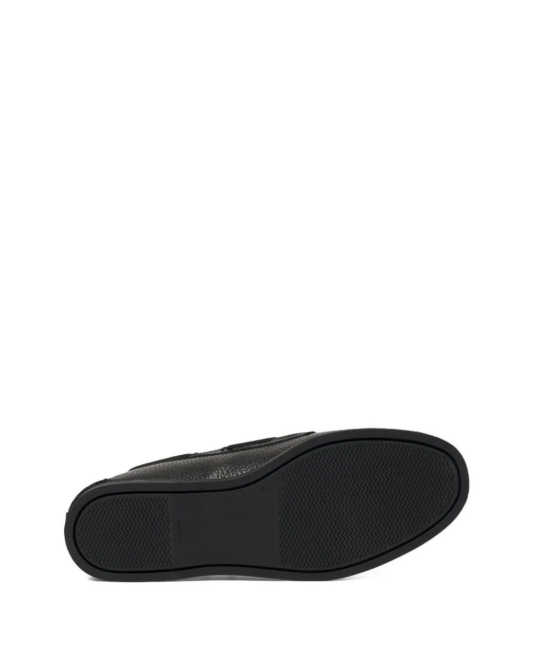 Scarosso Black Morgan Boat Shoes for men