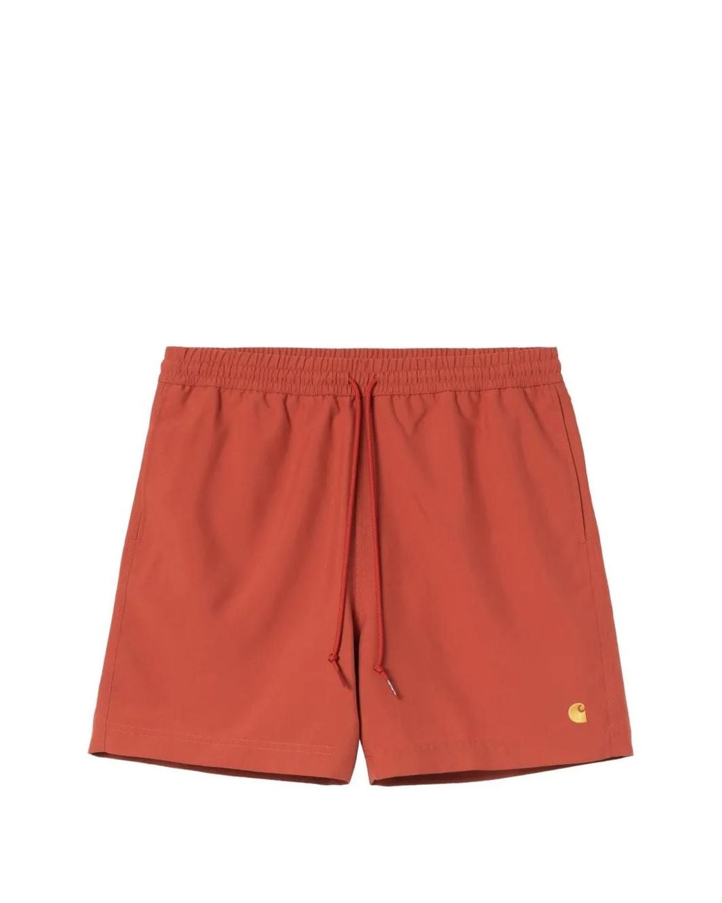 Carhartt Red Chase Swim Trunks for men