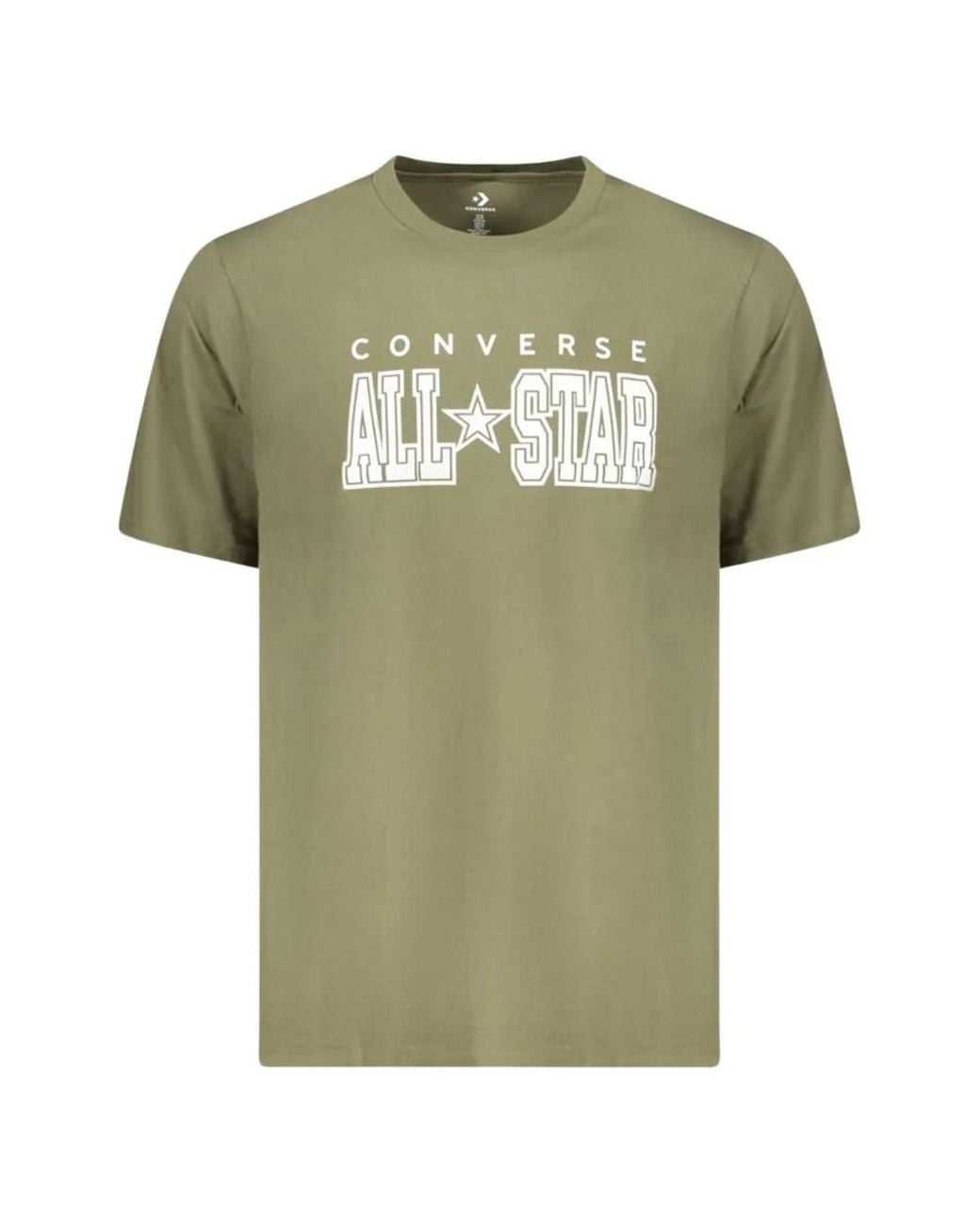 Converse Green All Star Logo-Print T-Shirt for men