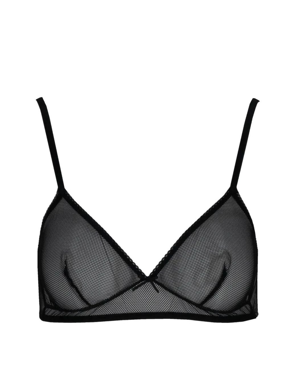 Laura Urbinati Black Soutien-Gorge À Nœud