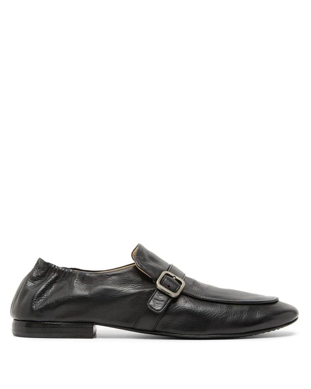Marsèll Black Mandolo Leather Loafers for men
