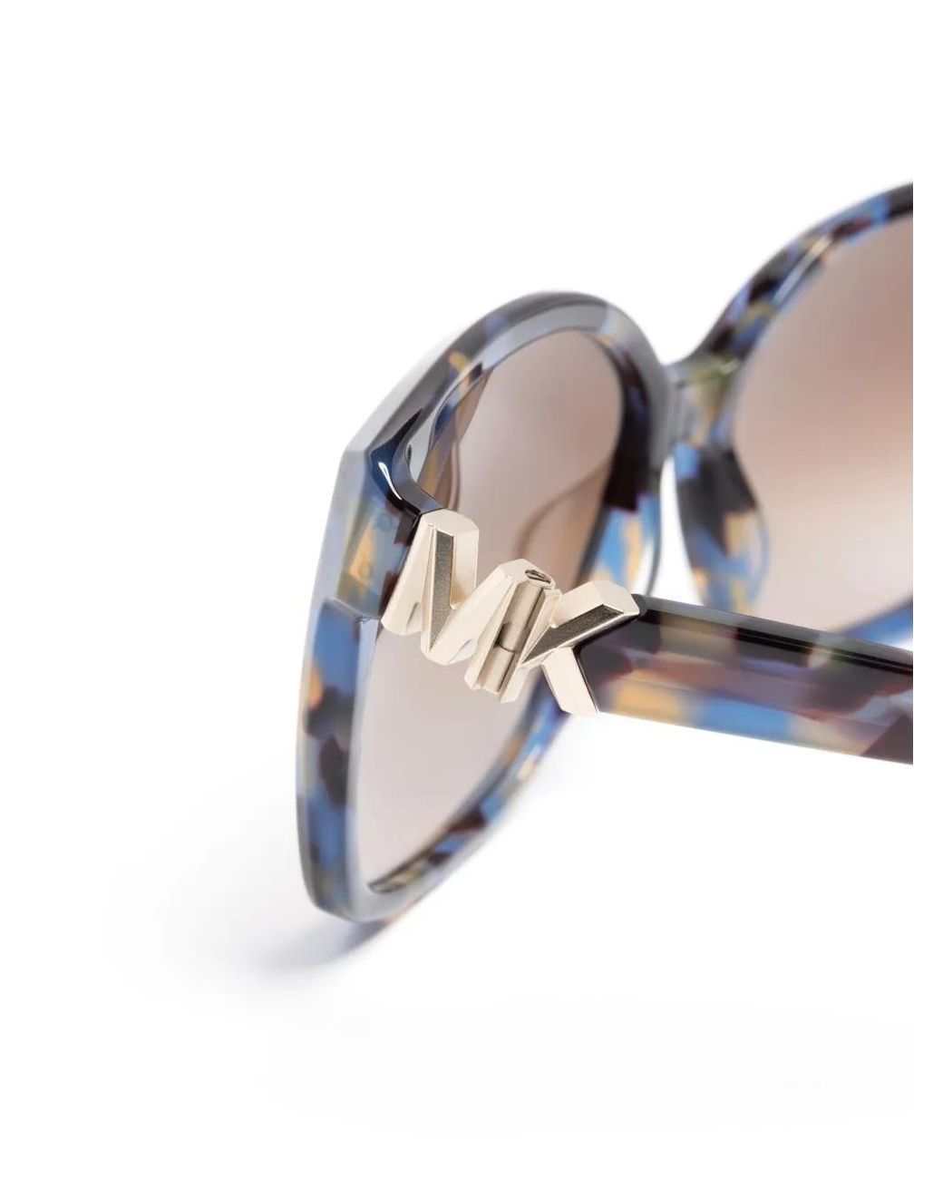 Michael Kors Pink Malia Square-Frame Sunglasses