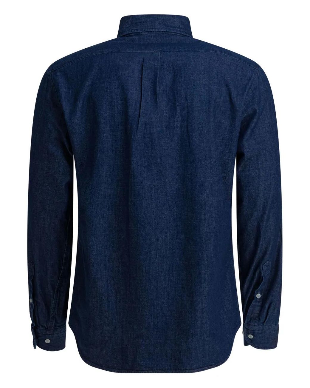B.D. Baggies Blue Buttoned Pocket Shirt for men