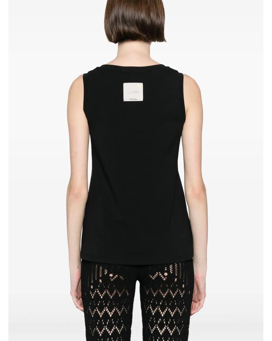 Max Mara Black Erbert Tank Top