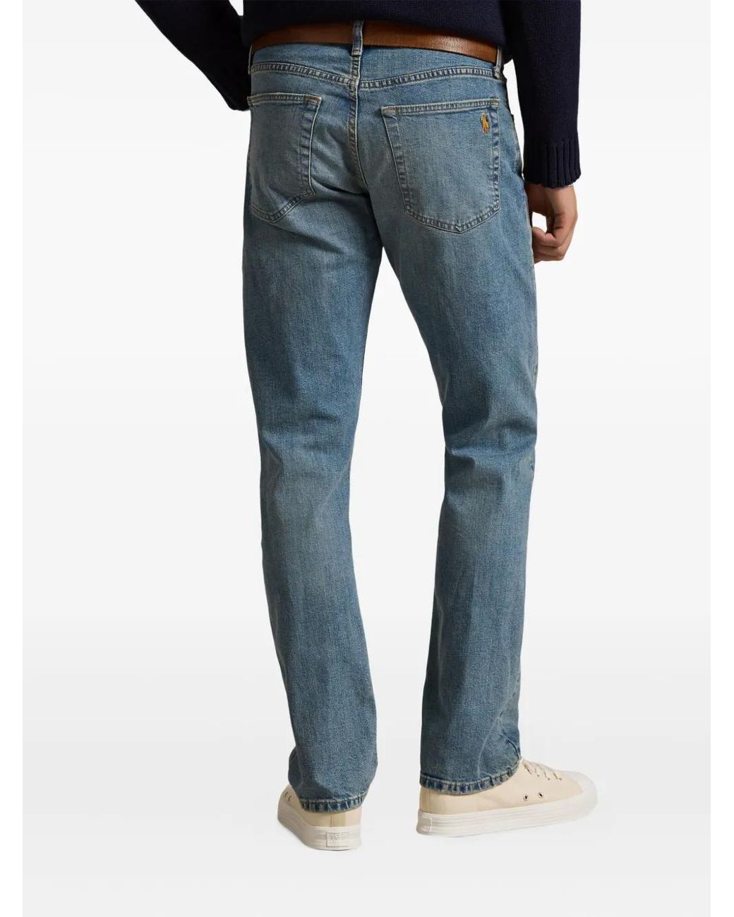 Polo Ralph Lauren Blue Five-Pocket Jeans for men