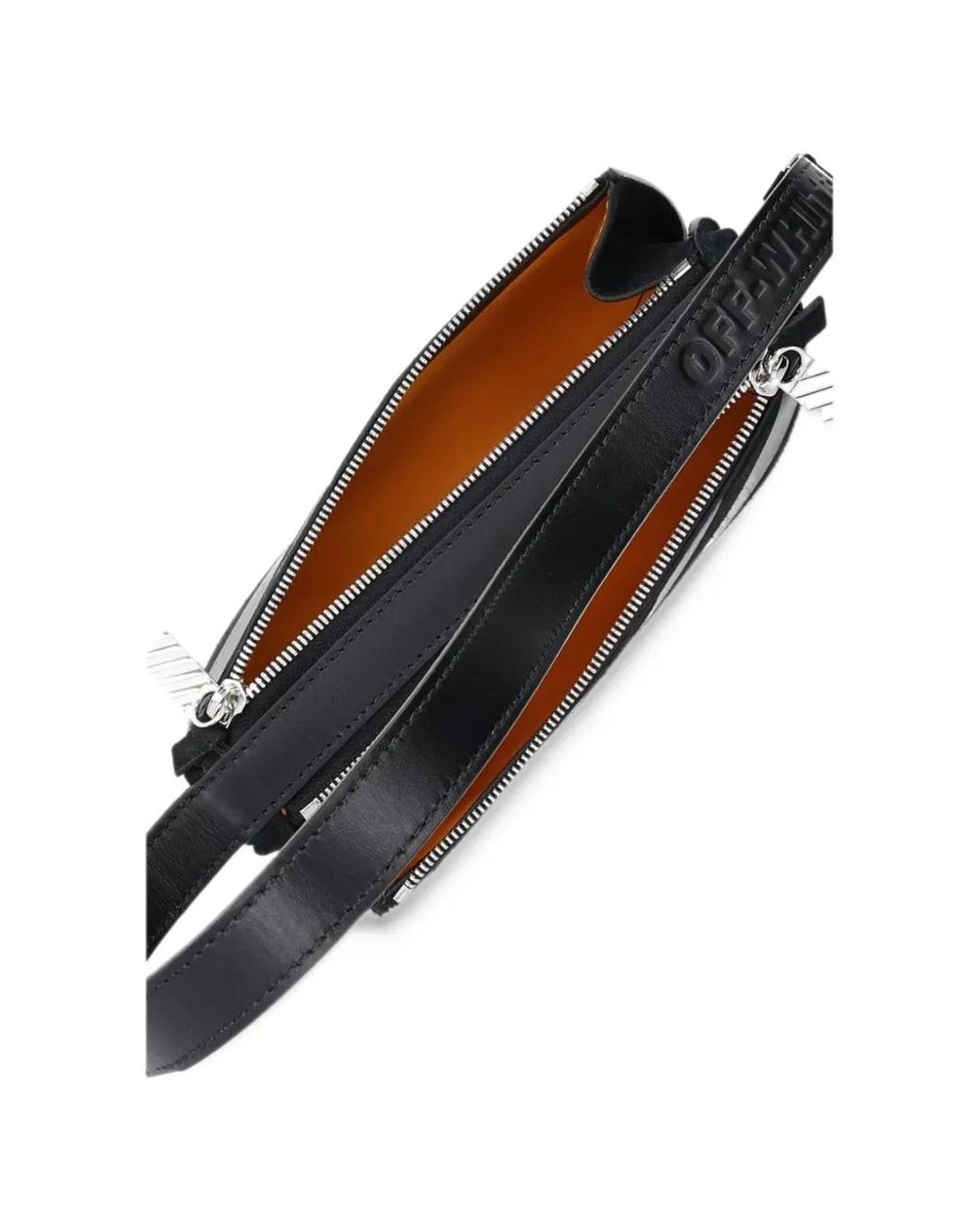 Off-White c/o Virgil Abloh Black Sandbag 404 Diagonal Bag