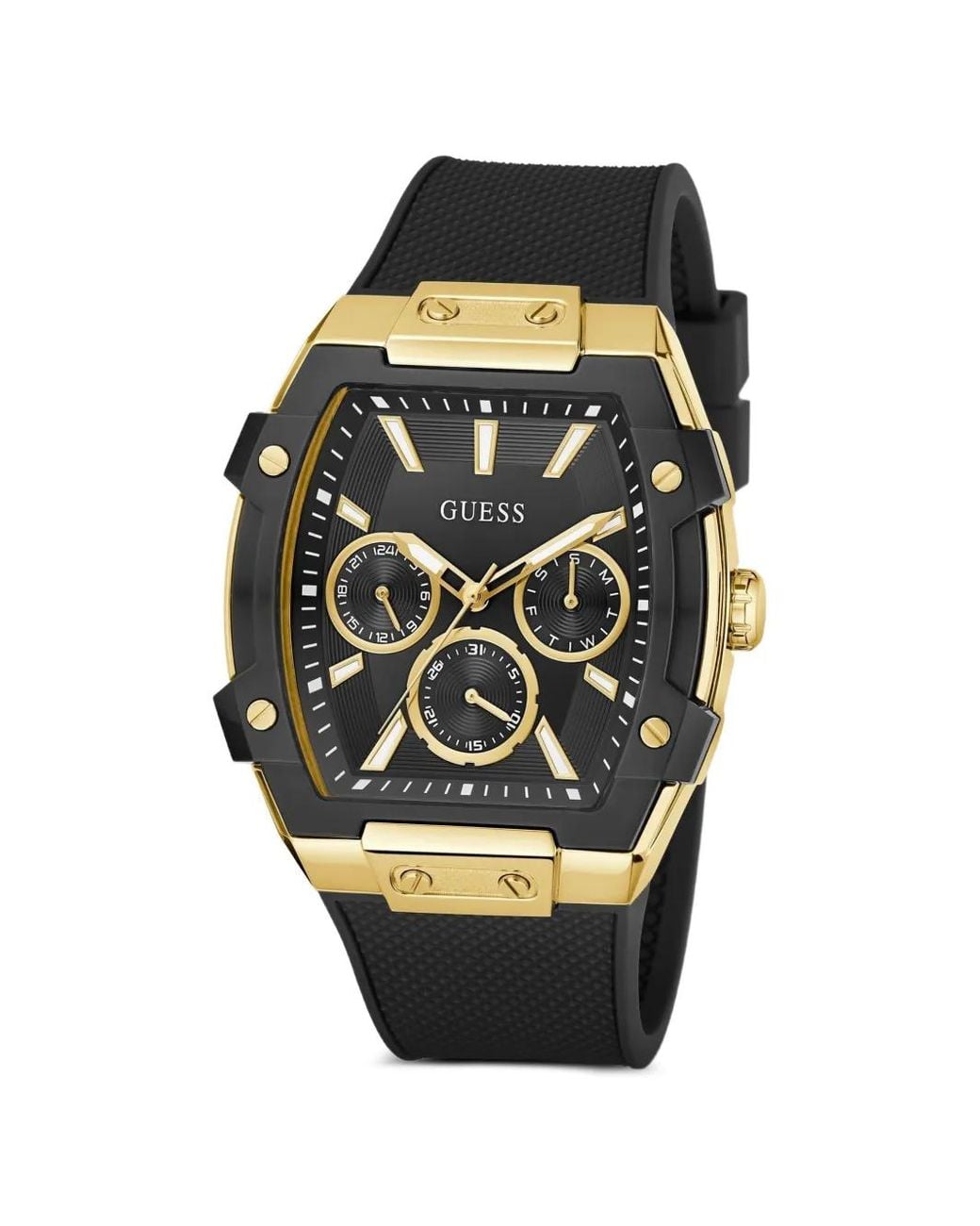 Guess Black Phoenix 43Mm Watch for men