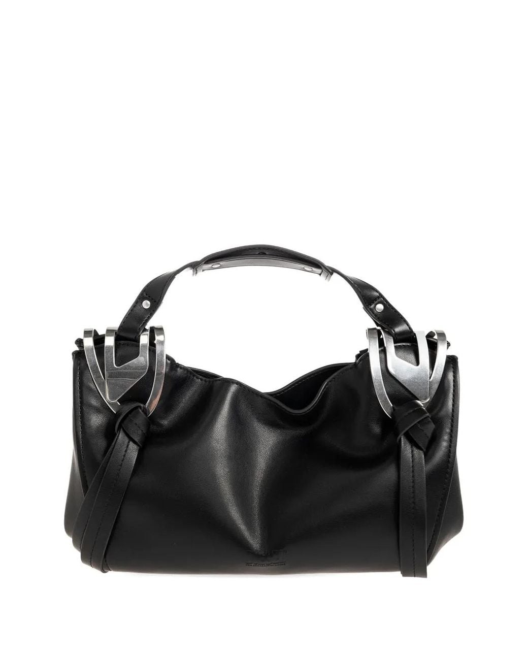 DIESEL Black Knot-D Shoulder Bag