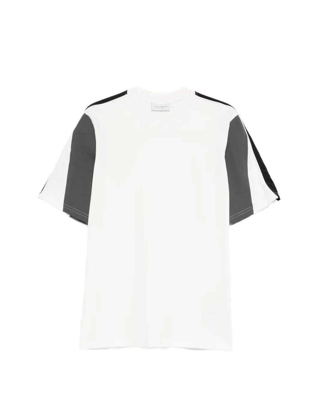 Yes London White T-Shirt À Col Rond for men