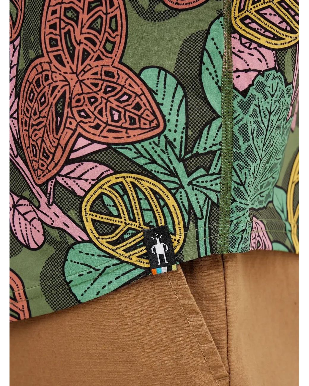 Smartwool Hemd Mit Blatt-Print in Green für Herren