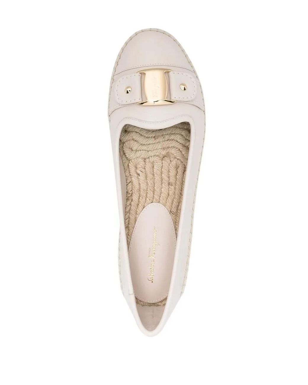 Ferragamo Natural Vara Espadrilles