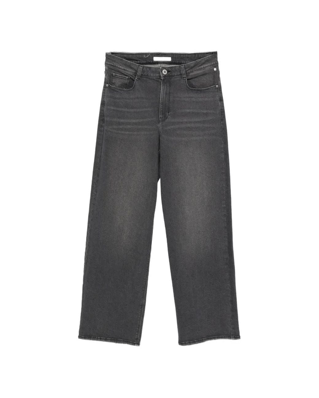 BETTY&CO Gray Wide-Leg Jeans
