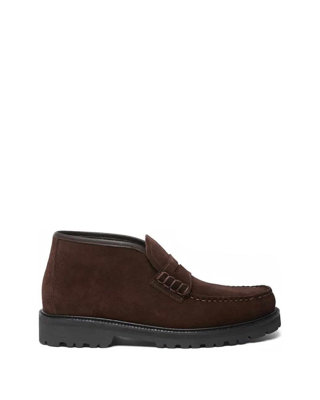 G.H.BASS Brown Weejuns Lug Boots for men