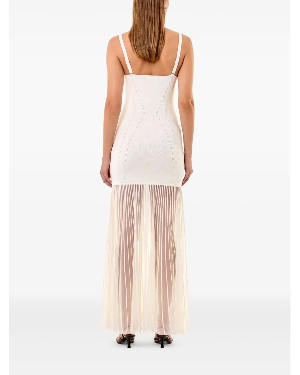 Nicholas Lyra Midi-Jurk in het White