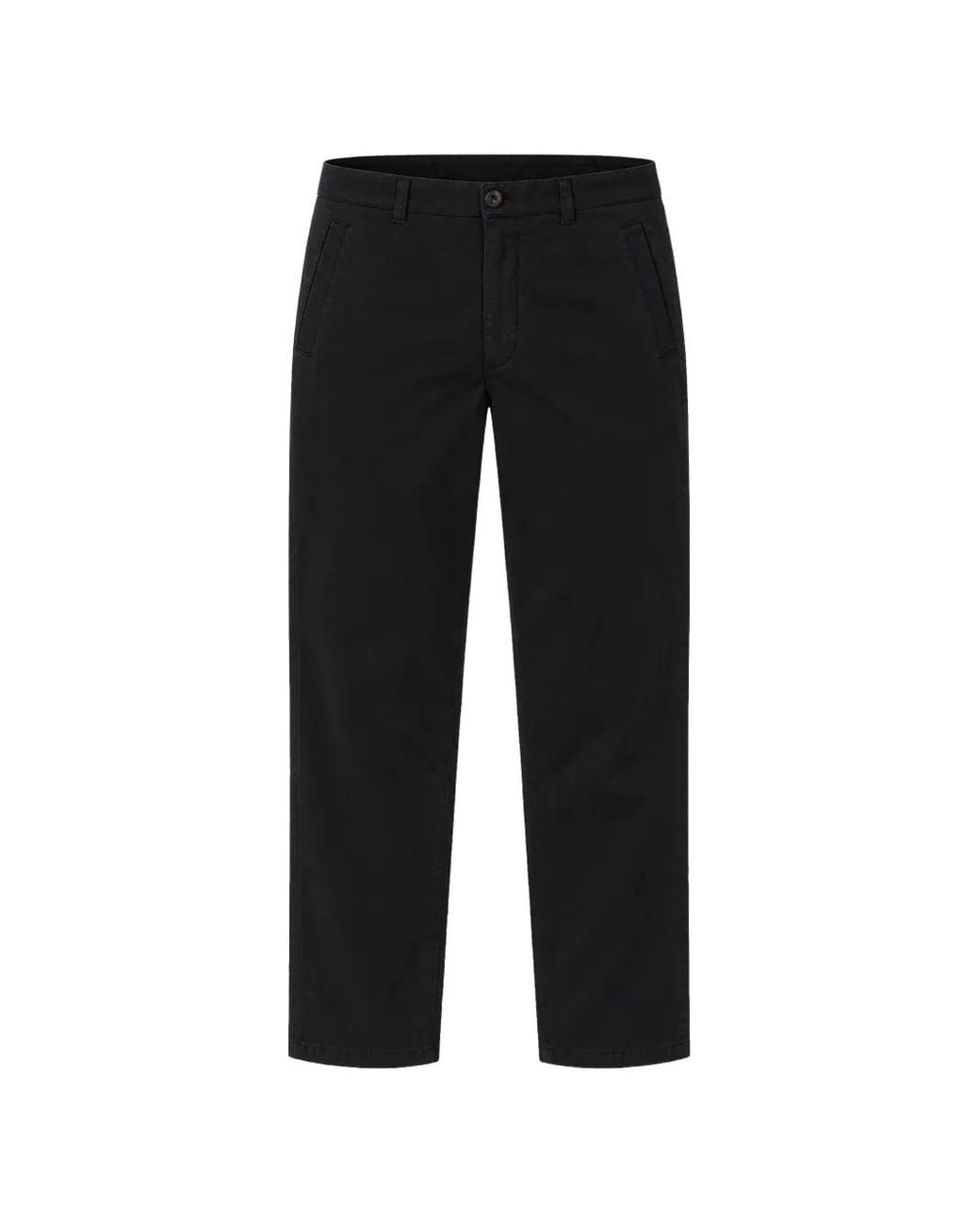 Paul Smith Black Straight-Leg Chino Trousers for men