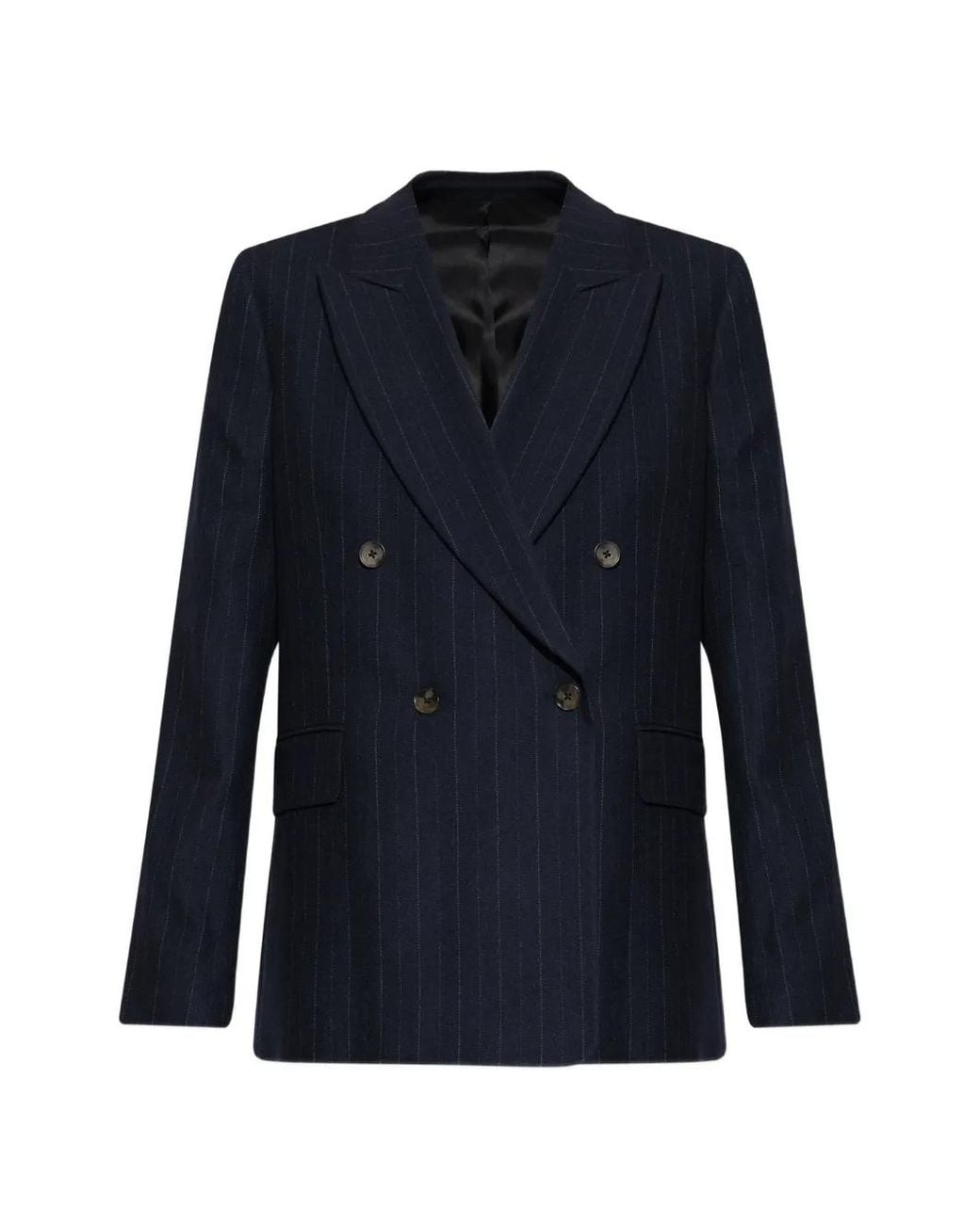 Paul Smith Blue Double-Breasted Blazer