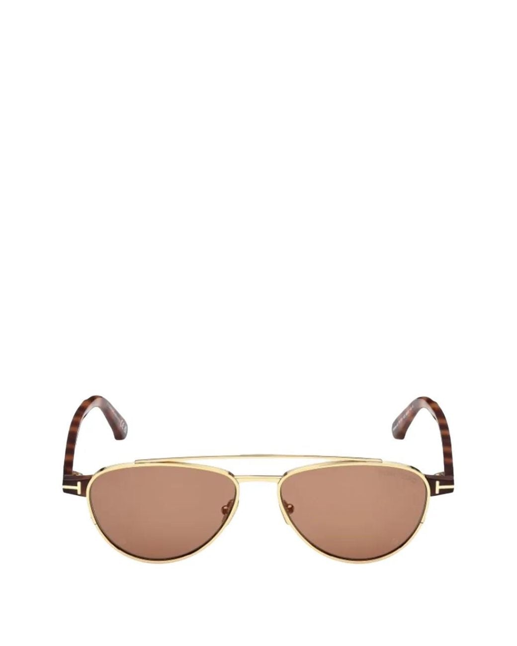 Tom Ford Natural Lunettes De Soleil Anthony À Monture Ovale