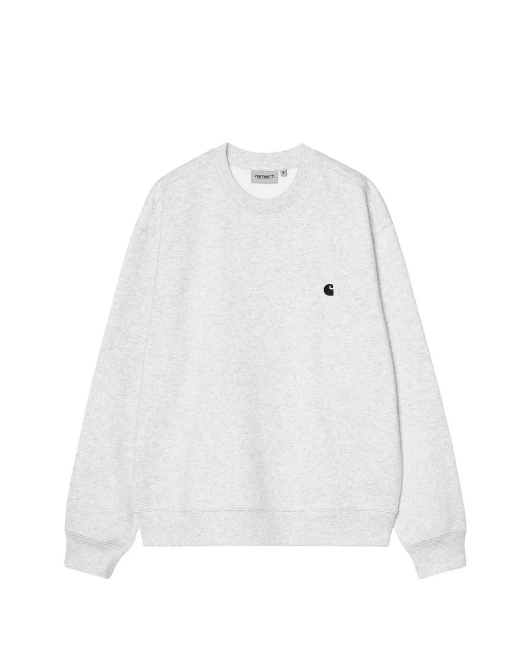 Carhartt White Mack Logo-Embroidered Sweatshirt for men