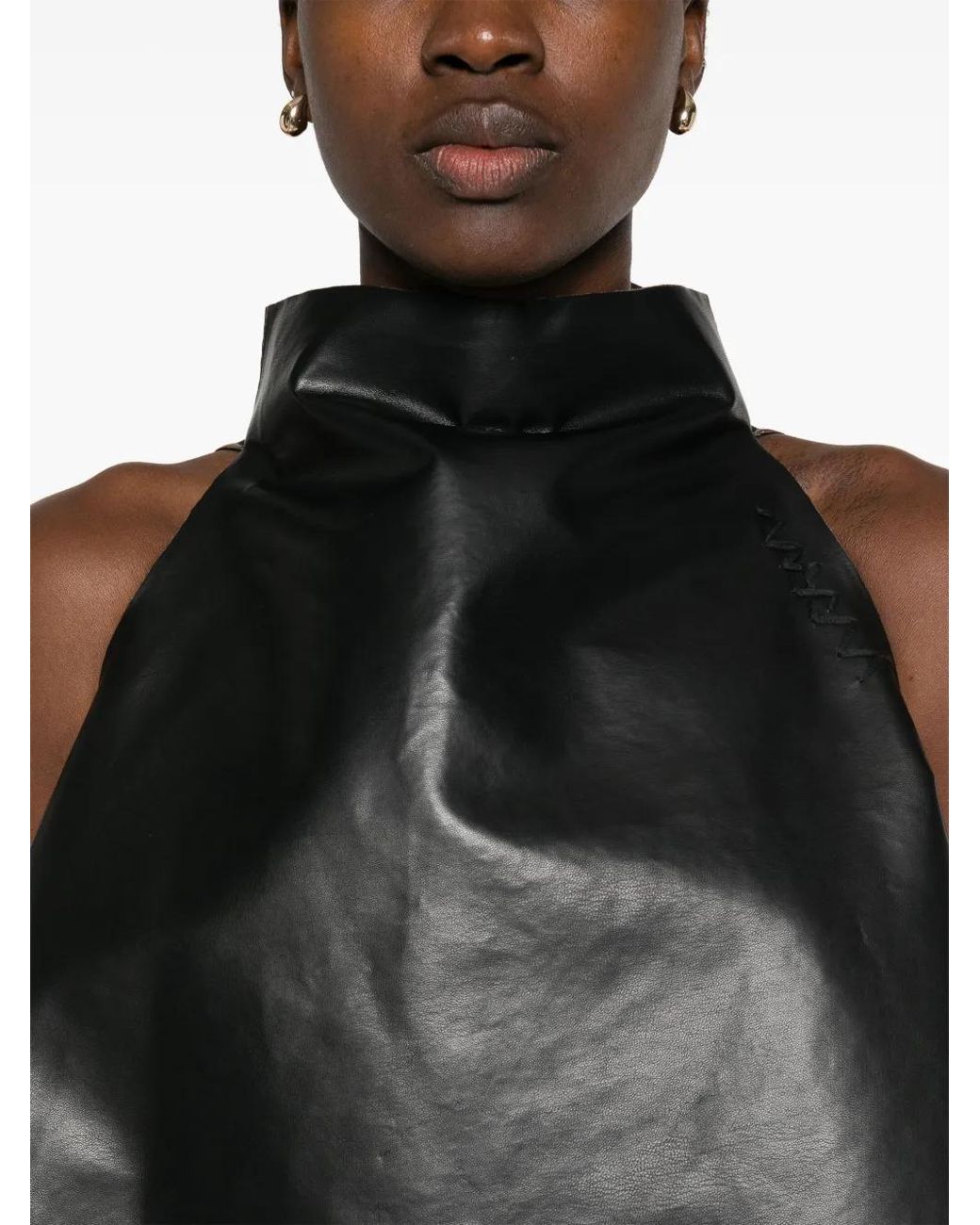 Marni Black Trapeze Mini Dress