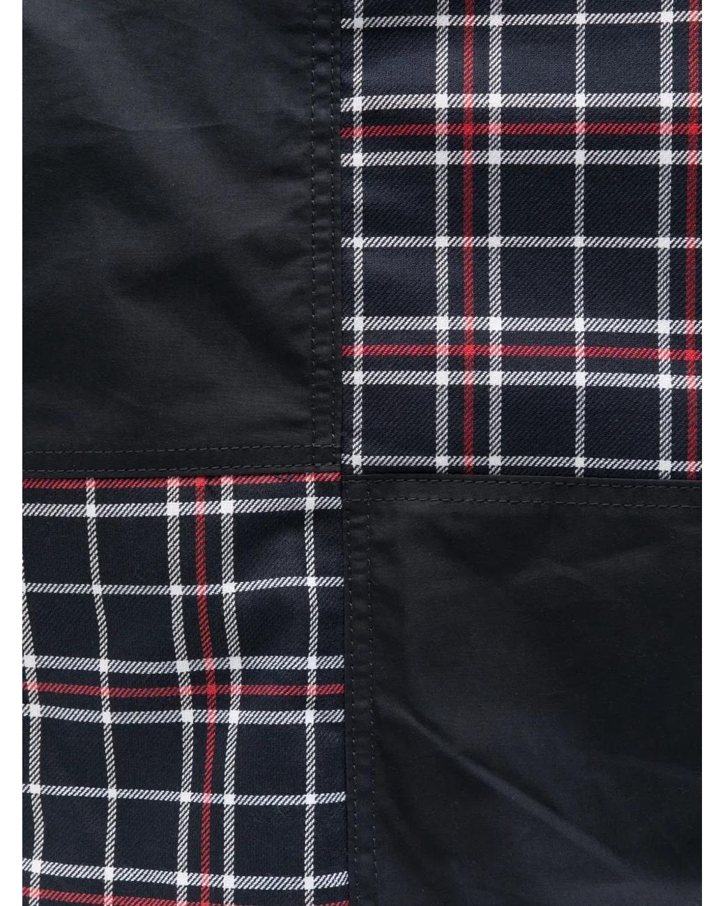 Barbour Transport Patchwork Shopper in het Black voor heren