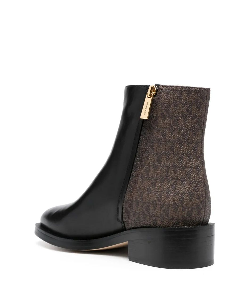 MICHAEL Michael Kors Black Regan Flat Bootie