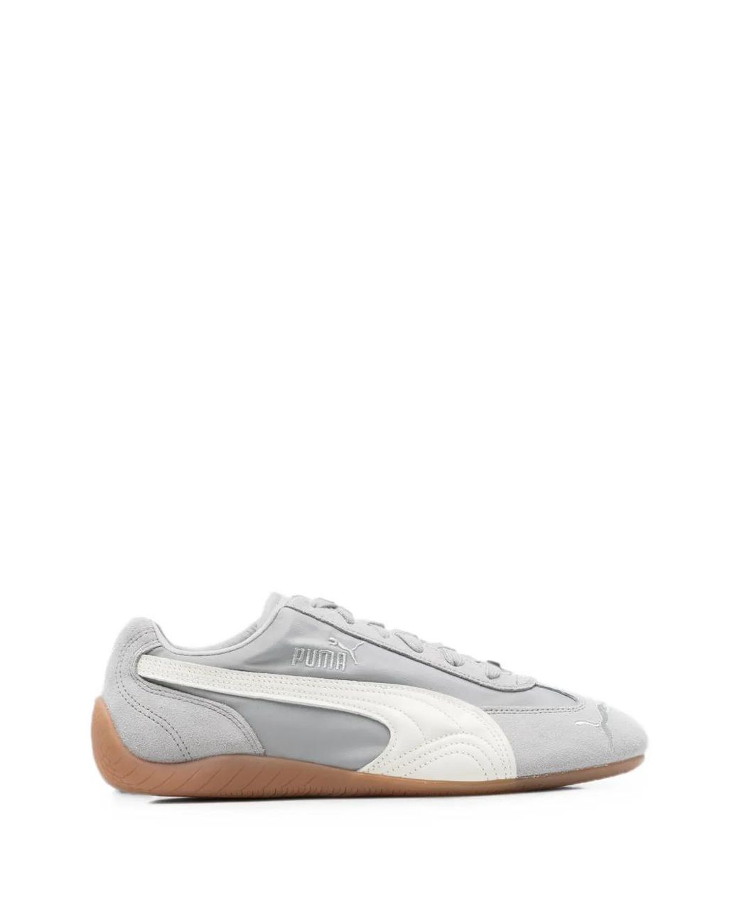 PUMA White Speedcat Sneakers Aus Nylon