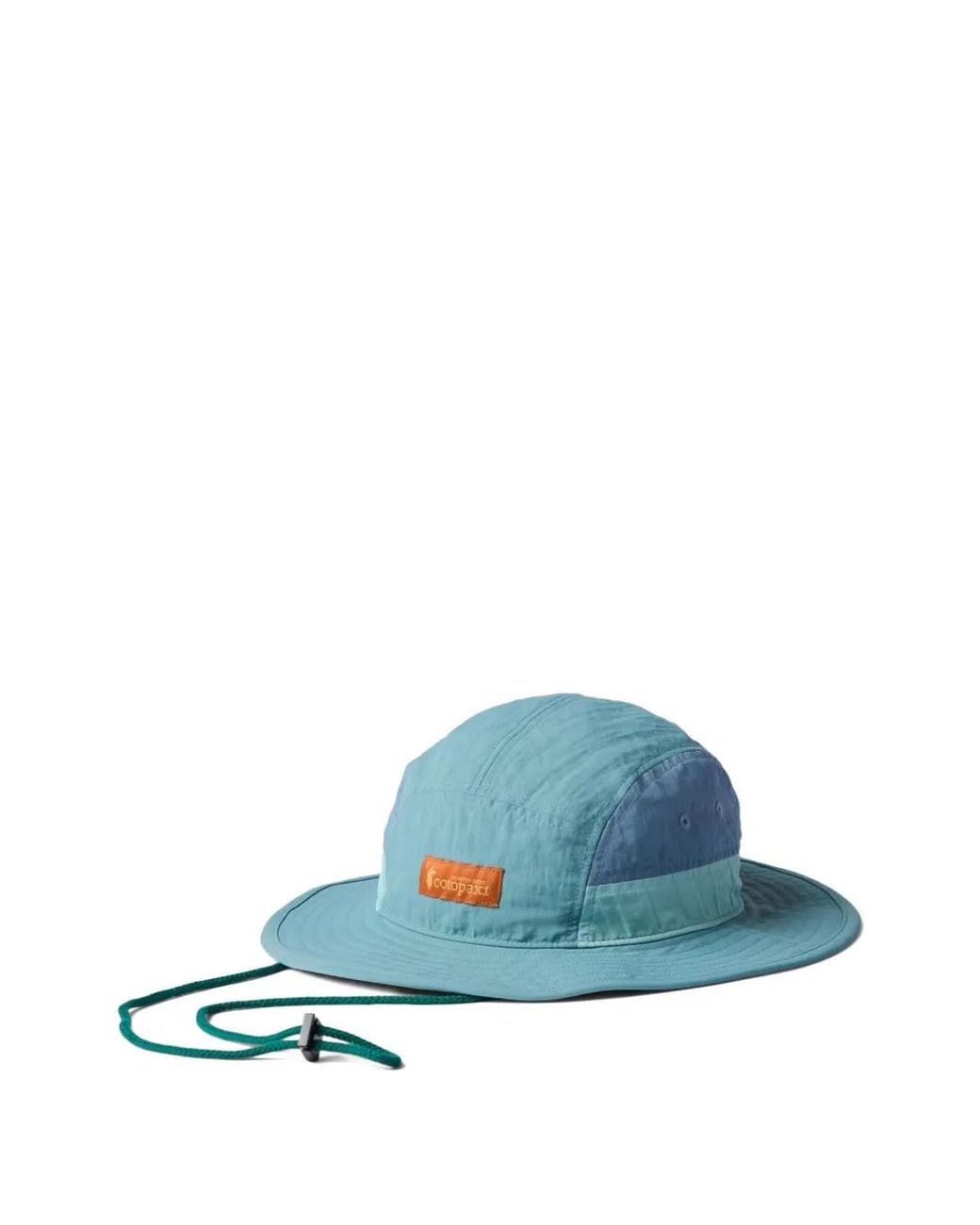 COTOPAXI Blue Tech Logo-Patch Bucket Hat for men