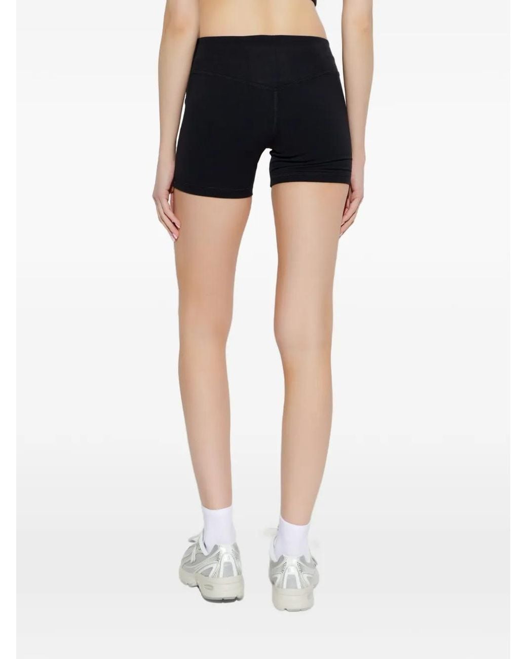 M I S B H V Black Short À Logo Imprimé