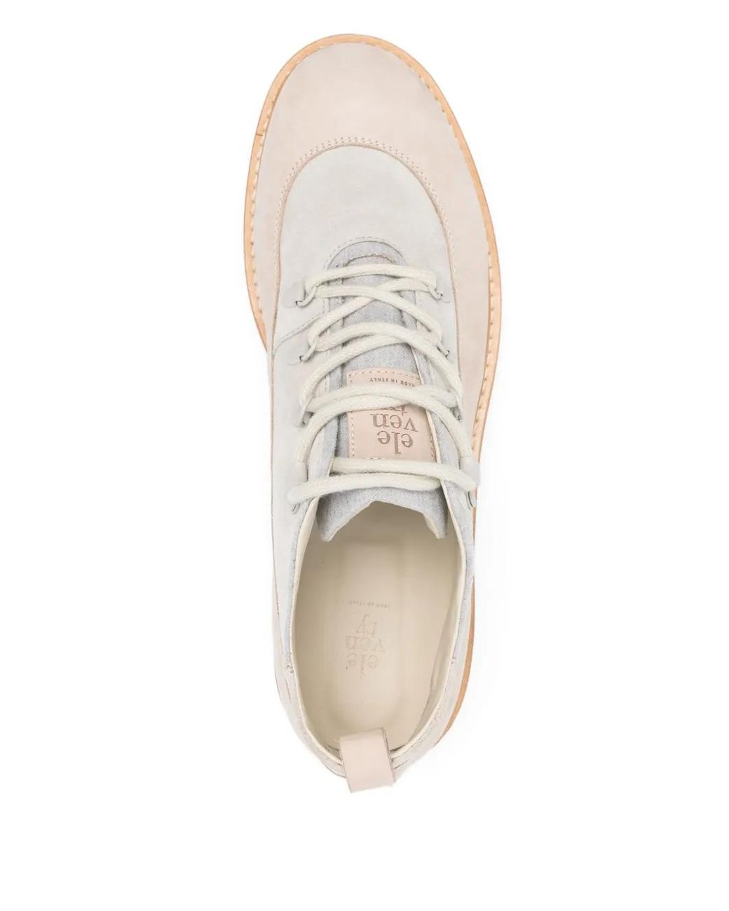 Eleventy White Lace-Up Shoes for men