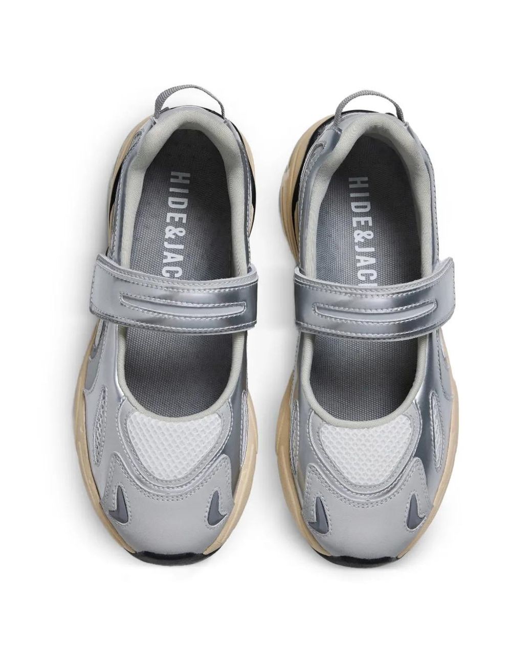 HIDE & JACK White Strap Sneakers