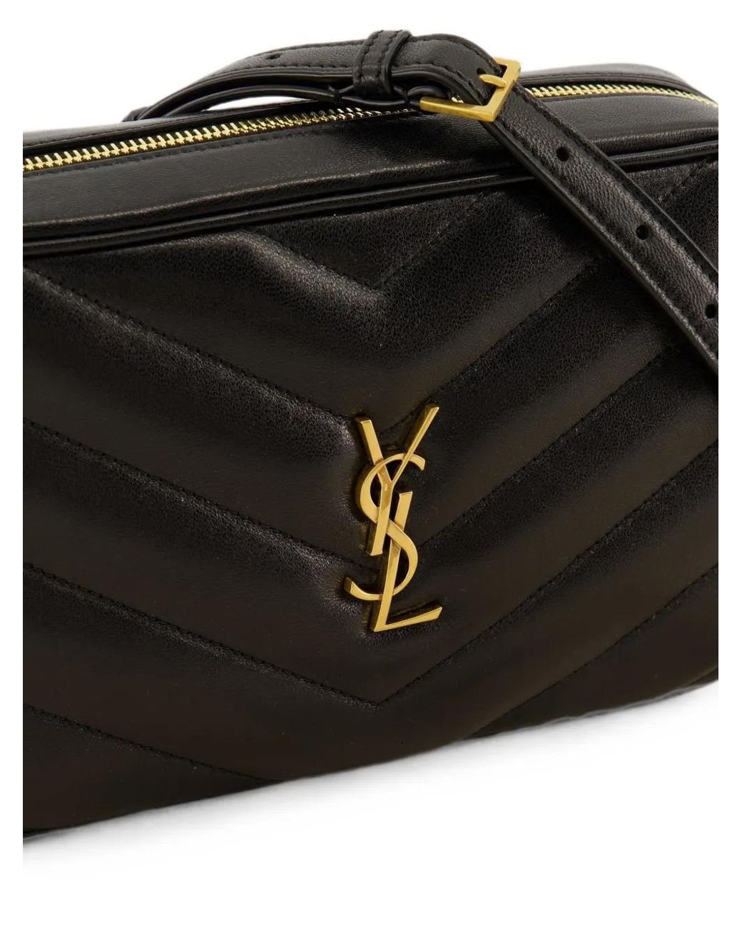 Saint Laurent Black Loulou Camera Bag