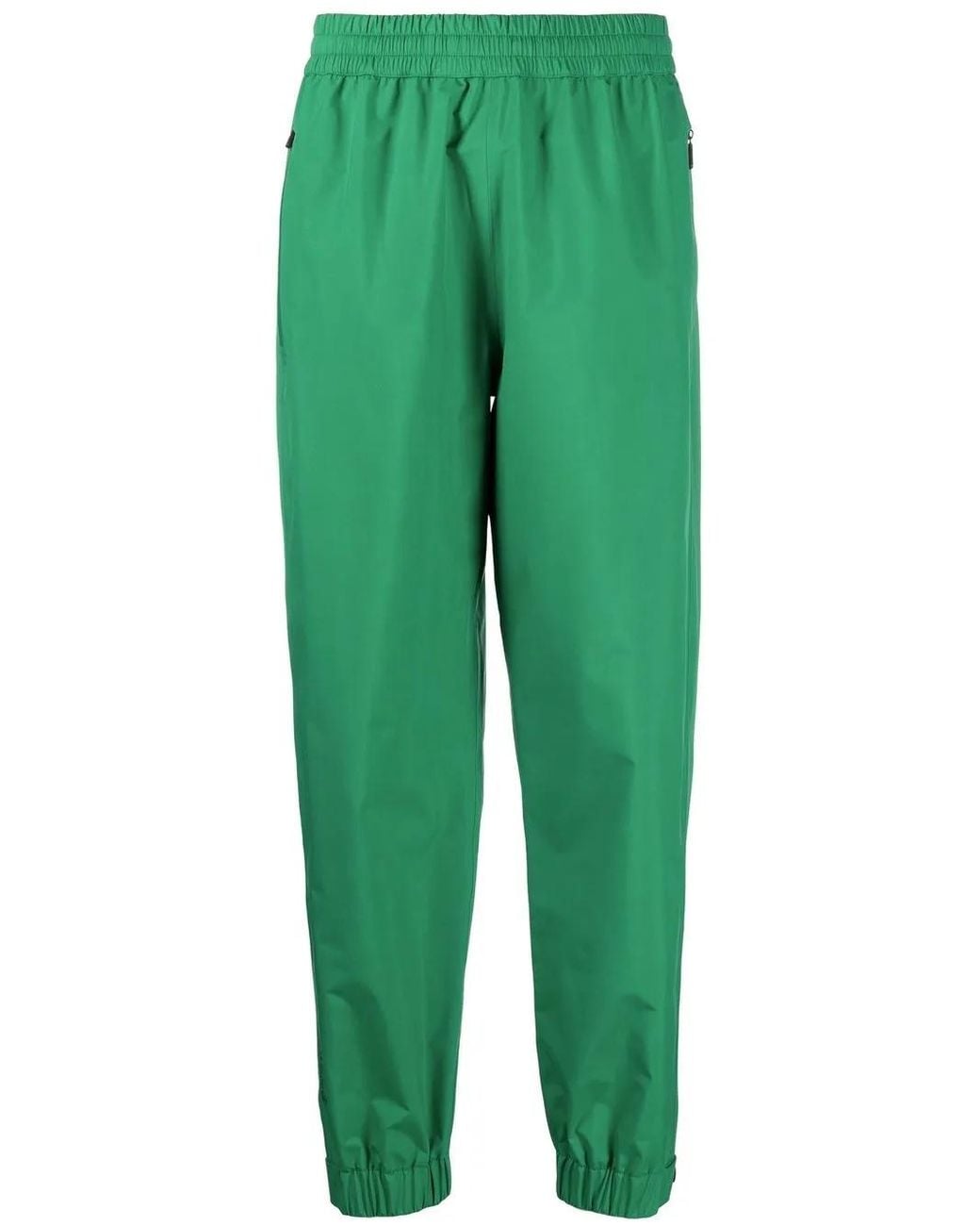 Moncler Green Elasticated Track Pants